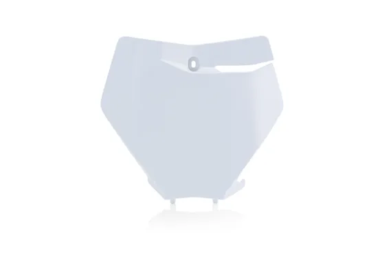 Acerbis White 2 Front Number Plate