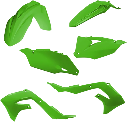 Acerbis Plastic Fender Body Kit Green