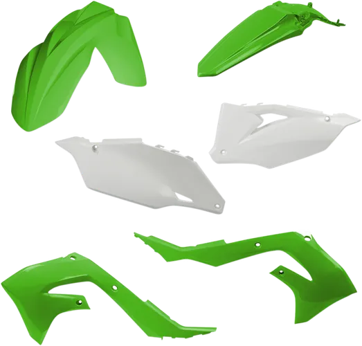 Acerbis Plastic Fender Body Kit Green White