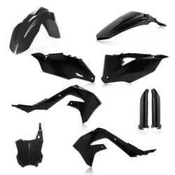 Acerbis Complete Plastic Fender Body Kit Black