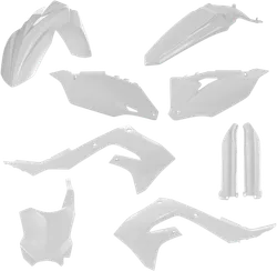 Acerbis Complete Plastic Fender Body Kit White