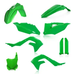Acerbis Complete Plastic Fender Body Kit Green