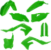 Acerbis Complete Plastic Fender Body Kit Green