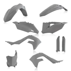 Acerbis Complete Plastic Fender Body Kit Grey