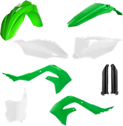 Acerbis Plastic Fender Body Kit 20 OE Green/White/Black