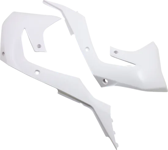 Acerbis Left Right Radiator Shrouds White