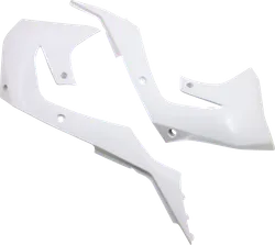 Acerbis Left Right Radiator Shrouds White