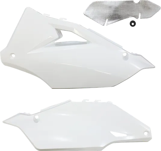 Acerbis Side Panel Number Plates White