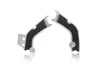 ACERBIS X Grip Frame Guards Silver Black