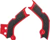 ACERBIS X Grip Frame Guards Black Red