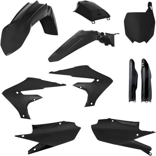Acerbis Complete Plastic Fender Body Kit Black