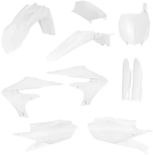Acerbis Complete Plastic Fender Body Kit White