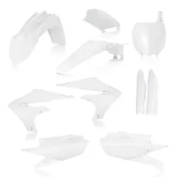 Acerbis Complete Plastic Fender Body Kit White