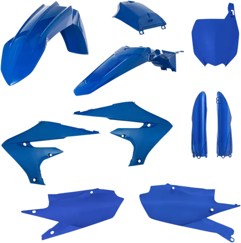 Acerbis Complete Plastic Fender Body Kit Blue