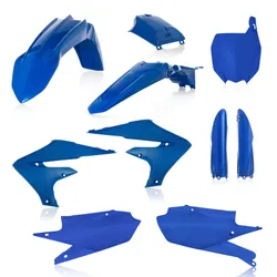 Acerbis Complete Plastic Fender Body Kit Blue
