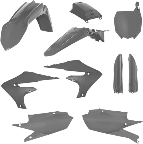 Acerbis Complete Plastic Fender Body Kit Grey