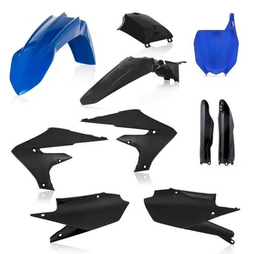 Acerbis Full Plastic Fender Body Kit Blue Black 3