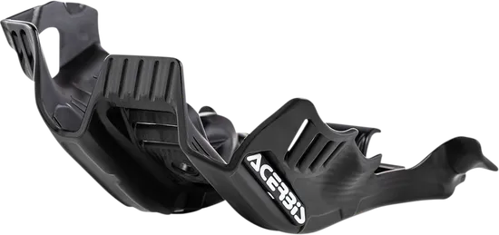 Acerbis Polypropylene Chassis Belly Skid Plate Black White