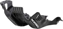 Acerbis Polypropylene Chassis Belly Skid Plate Black White