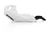 Acerbis Polypropylene Chassis Belly Skid Plate White Black