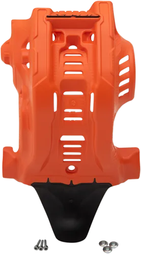 Acerbis Polypropylene Chassis Belly Skid Plate Orange Black