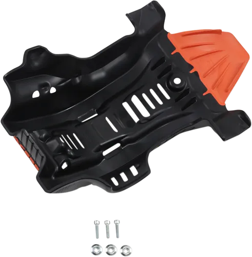 Acerbis Polypropylene Chassis Belly Skid Plate Black Orange