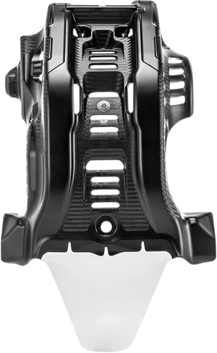 Acerbis Polypropylene Chassis Belly Skid Plate Black White