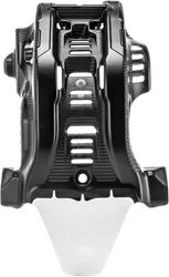 Acerbis Polypropylene Chassis Belly Skid Plate Black White