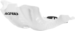 Acerbis Polypropylene Chassis Belly Skid Plate White Black