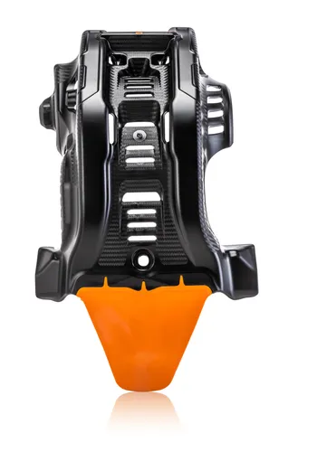 Acerbis Polypropylene Chassis Belly Skid Plate Black Orange