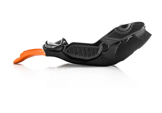 Acerbis Polypropylene Chassis Belly Skid Plate Black Orange