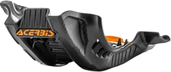 Acerbis Polypropylene Chassis Belly Skid Plate Black Orange