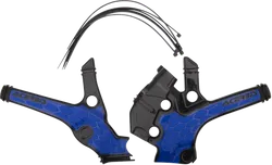 ACERBIS X Grip Frame Guards Blue Black
