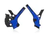 ACERBIS X Grip Frame Guards Blue Black