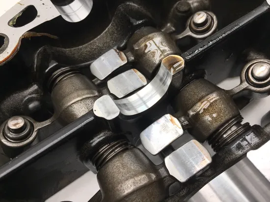 Cylinder Head Complete Cams Rear 1996 Kawasaki Vulcan VN1500D Classic 2891A x