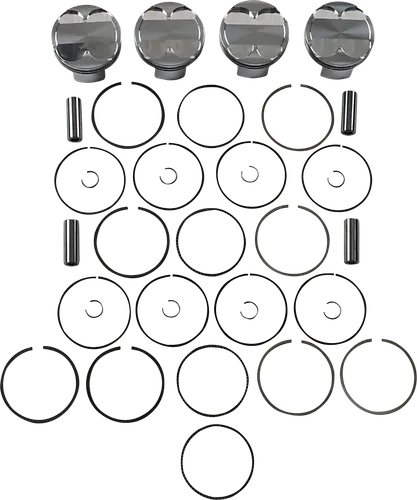 JE Piston Kit Rings Pins FSR 3mm OB 84mm Bore 14.5:1
