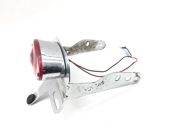 License Plate Holder W Brake Tail Light 1977 Harley Sportster 1000 XLH 2897A x