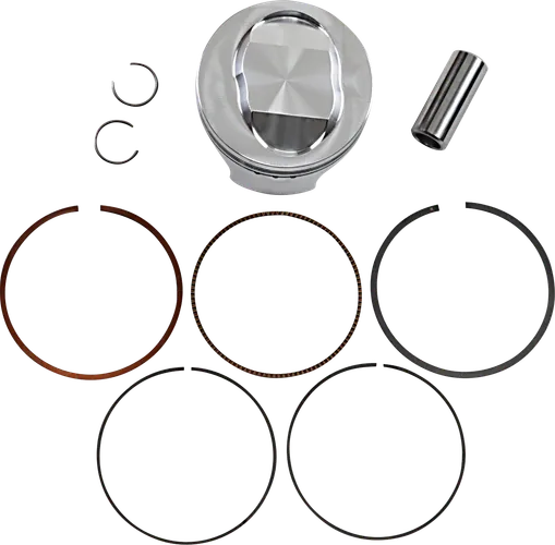 JE Piston Kit Rings Pins FSR STD 74mm Bore 12:1