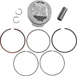 JE Piston Kit Rings Pins FSR STD 74mm Bore 12:1