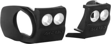 Acerbis Black Fork Shoe Boot Protector Pair