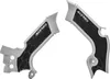 ACERBIS X Grip Frame Guards Silver Black