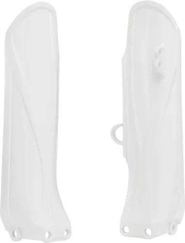 Acerbis White Lower Fork Cover Protector Guard Set
