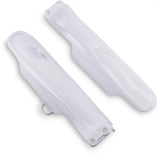 Acerbis White Lower Fork Cover Protector Guard Set