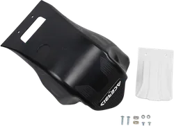 Acerbis Polypropylene Chassis Belly Skid Plate Black White