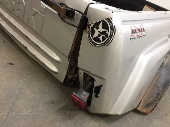 Complete Bed Assembly 2012 Kawasaki Teryx 750 KRF750V 4x4 FI 2904A x