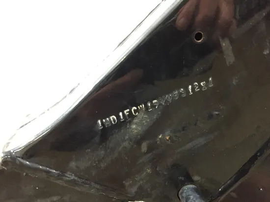 Main Frame Chassis 2000 Harley Electra Glide Ultra Classic EFI FLHTCUI 2913A