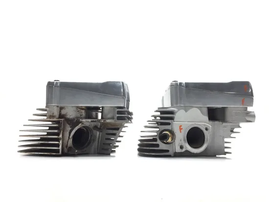 Front Rear Cylinder Head Set 2003 Harley Softail Standard EFI FXSTI 2918A x