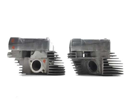 Front Rear Cylinder Head Set 2003 Harley Softail Standard EFI FXSTI 2918A x