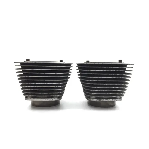 Front Rear Cylinder Jugs w Pistons 2003 Harley Softail Standard EFI FXSTI 2918A 9