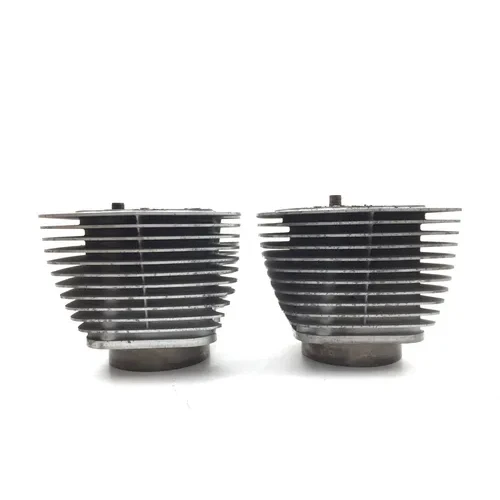 Front Rear Cylinder Jugs w Pistons 2003 Harley Softail Standard EFI FXSTI 2918A 11